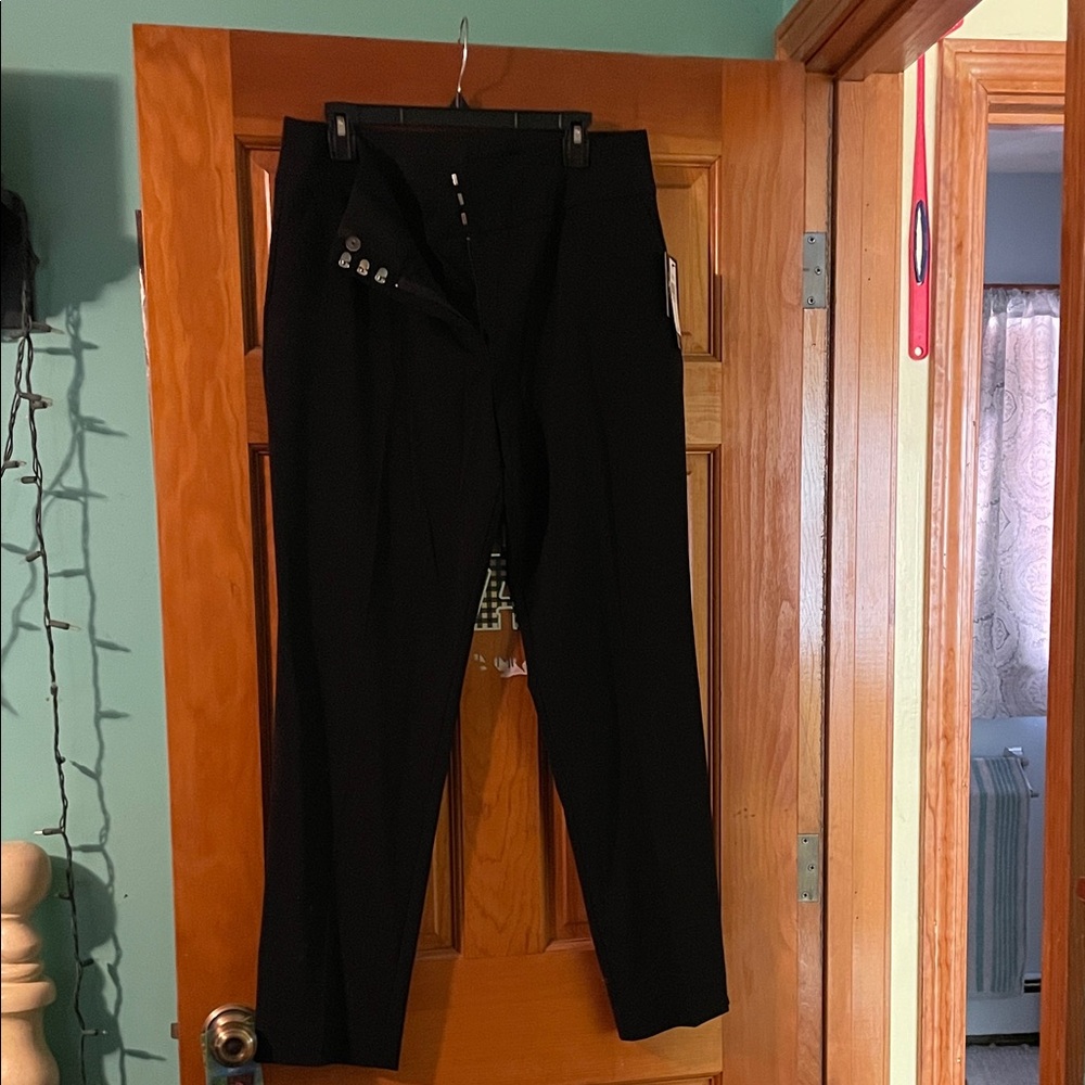 by & by Classic Black Trousers